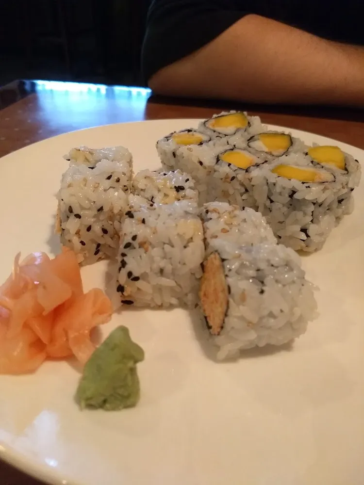 Spicy Crab Roll and Mango Shrimp Roll